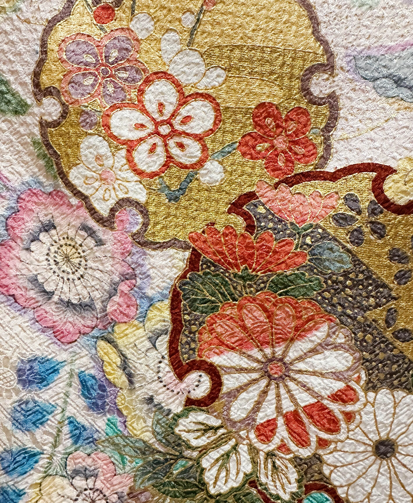 Ecru Tsujigahana Furisode - Image 6