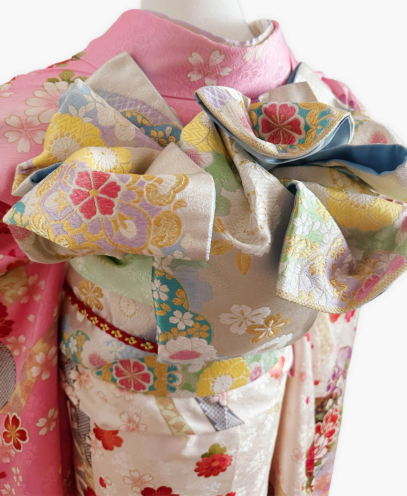 Magenta Peony Furisode - Image 4