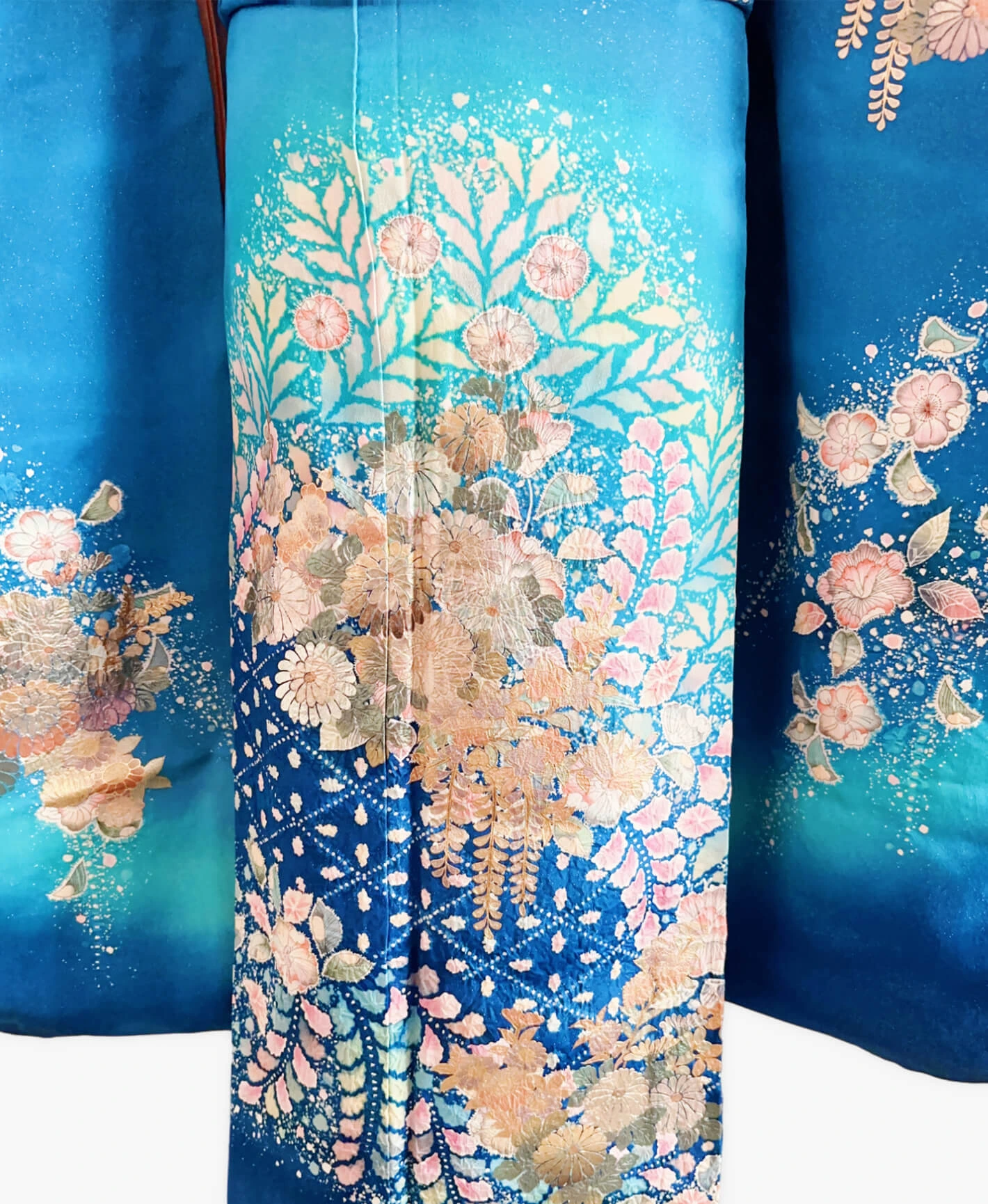 Indigo Tsujigahana Furisode - Image 5