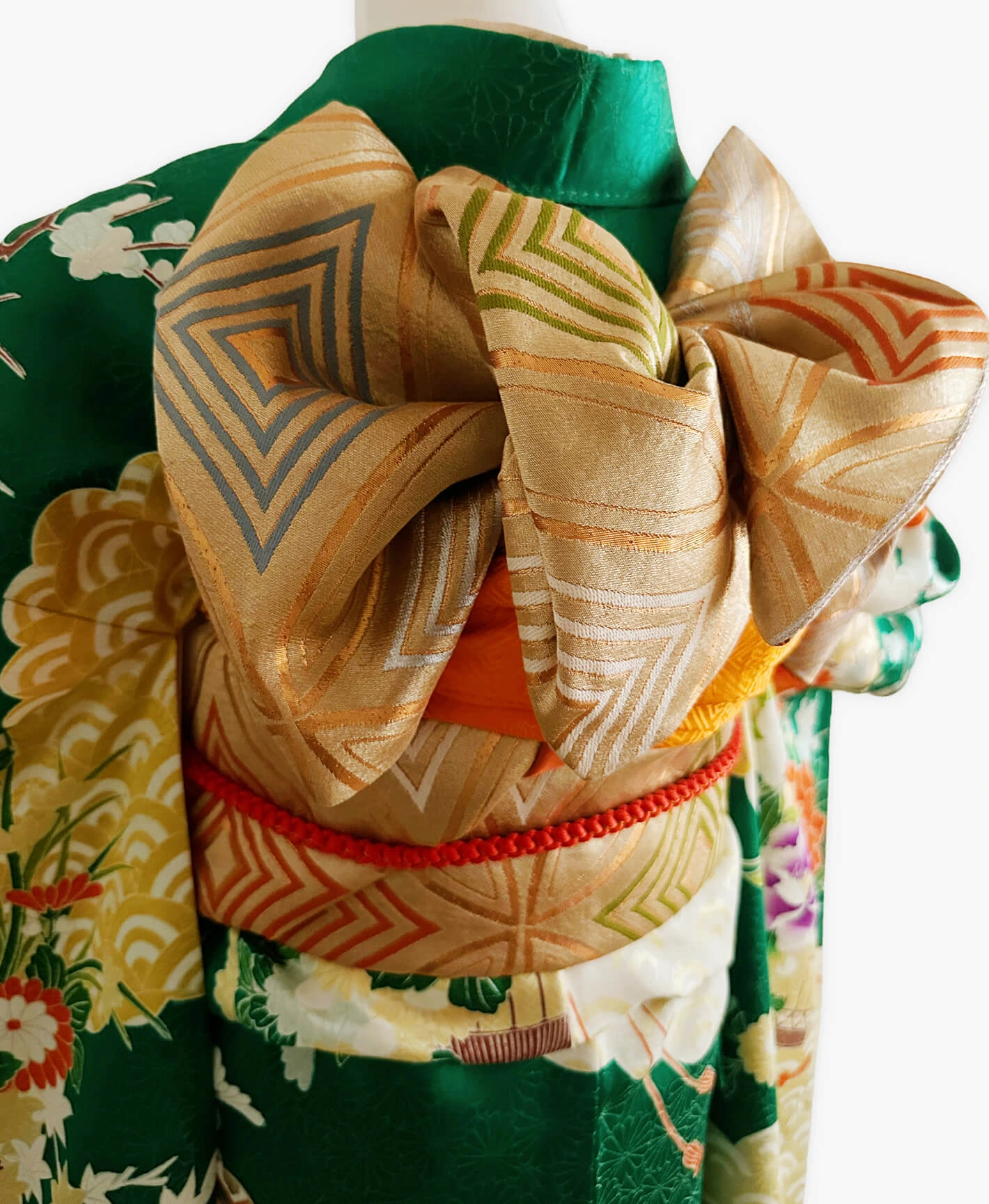 Verdant Peony Furisode - Image 4
