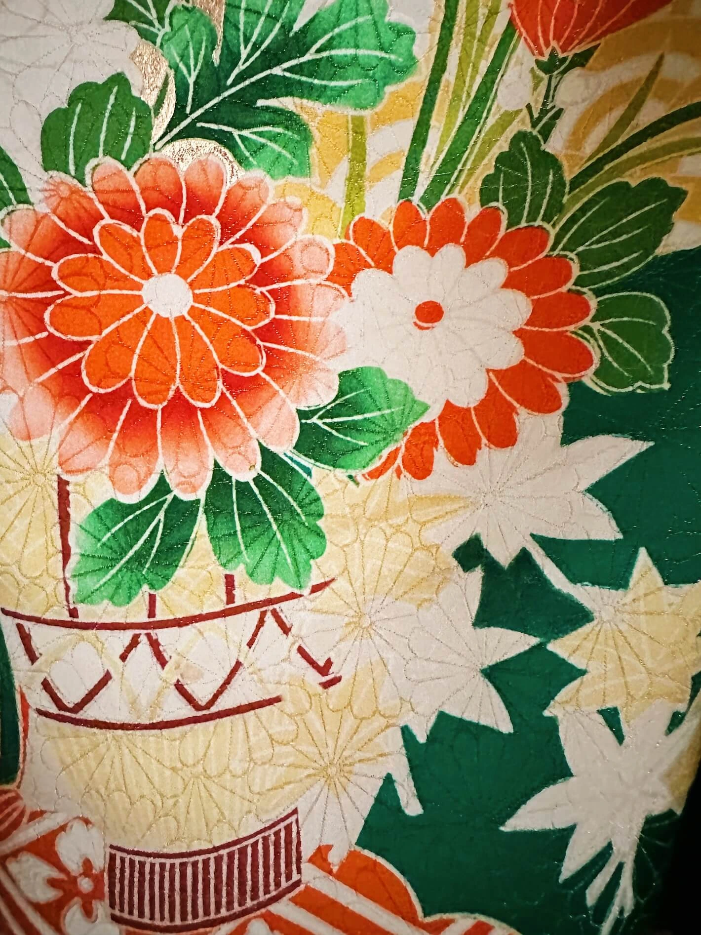 Verdant Peony Furisode - Image 8