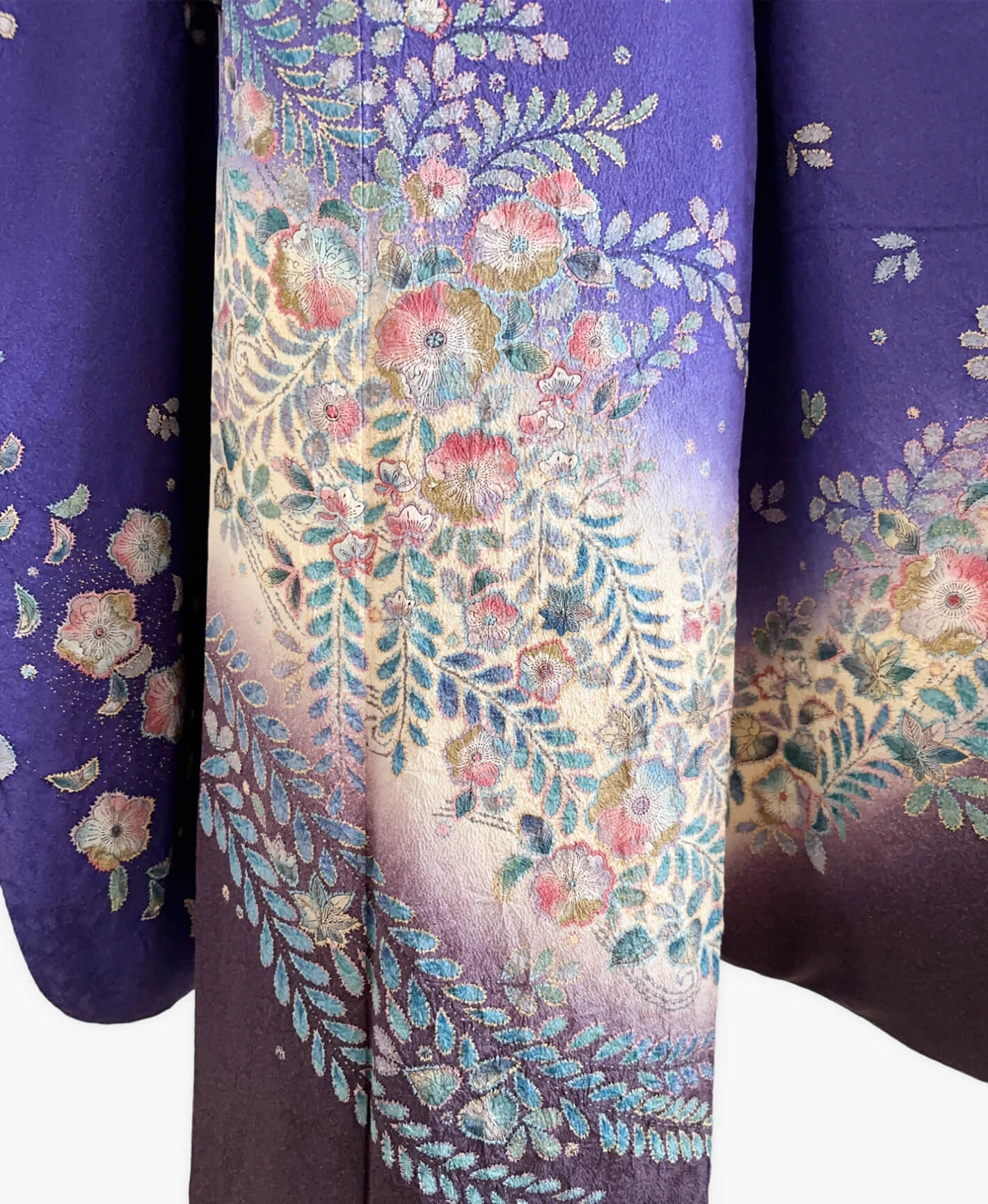 Purple Tsujigahana Furisode - Image 5