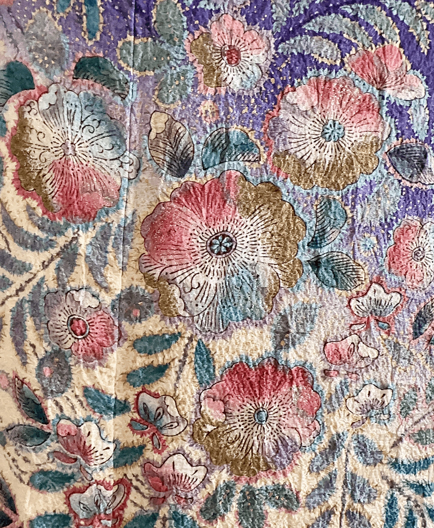 Purple Tsujigahana Furisode - Image 6