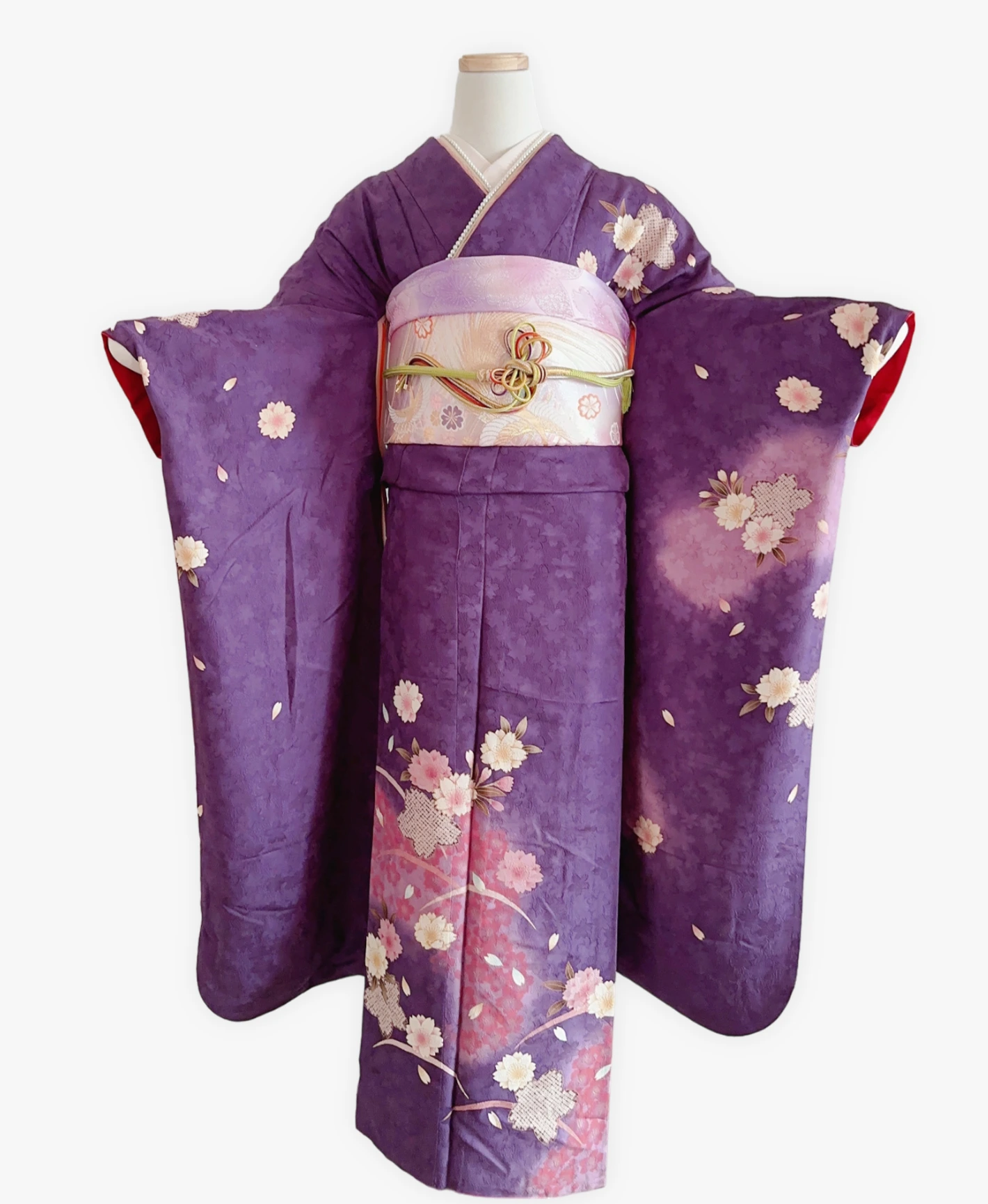 Iris Sakura Grass Furisode