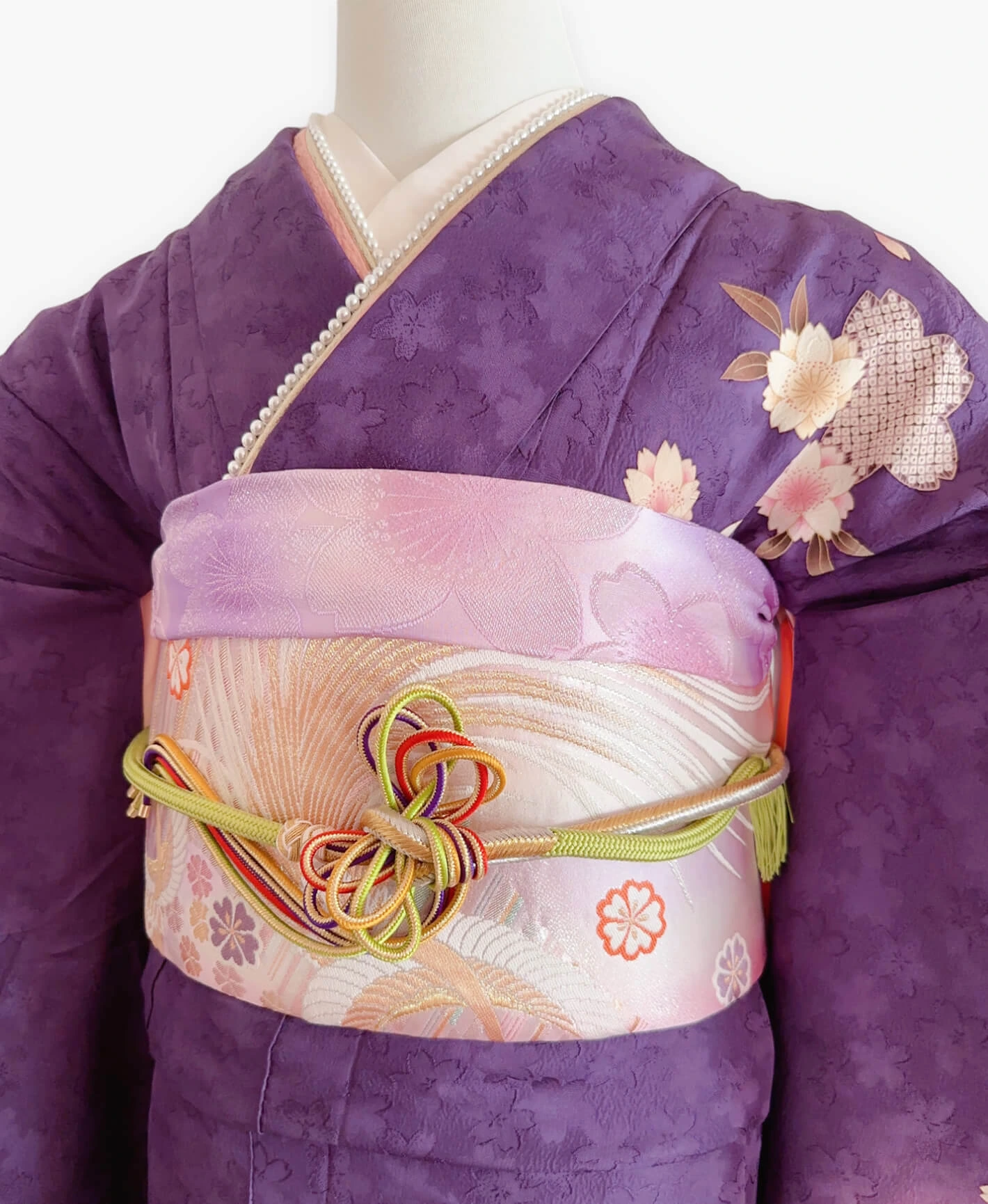 Iris Sakura Grass Furisode - Image 3