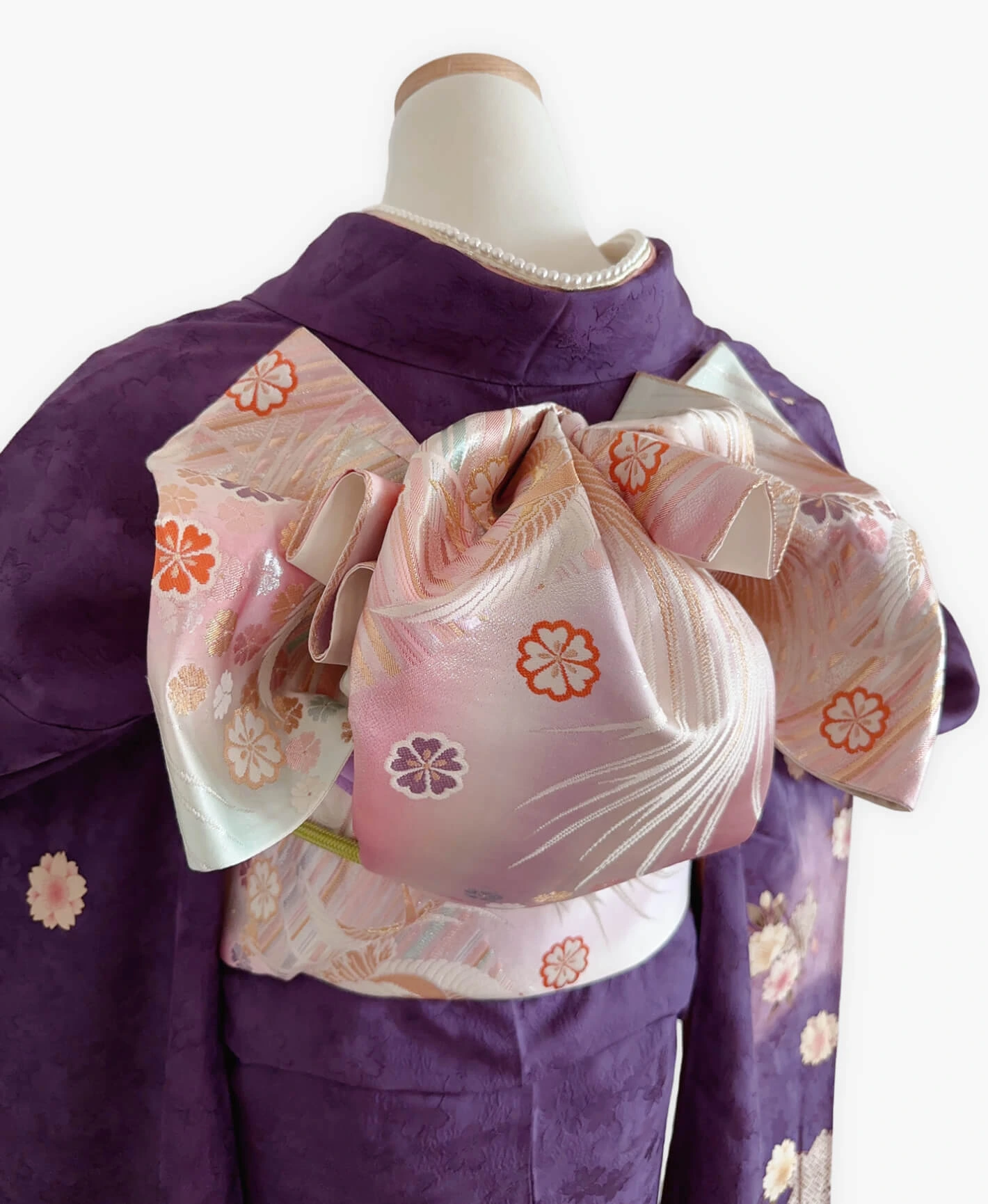 Iris Sakura Grass Furisode - Image 4