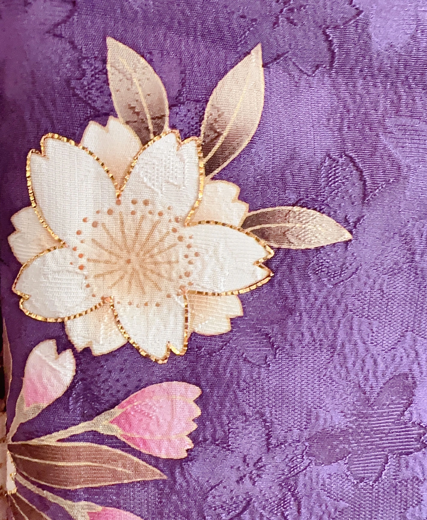 Iris Sakura Grass Furisode - Image 9