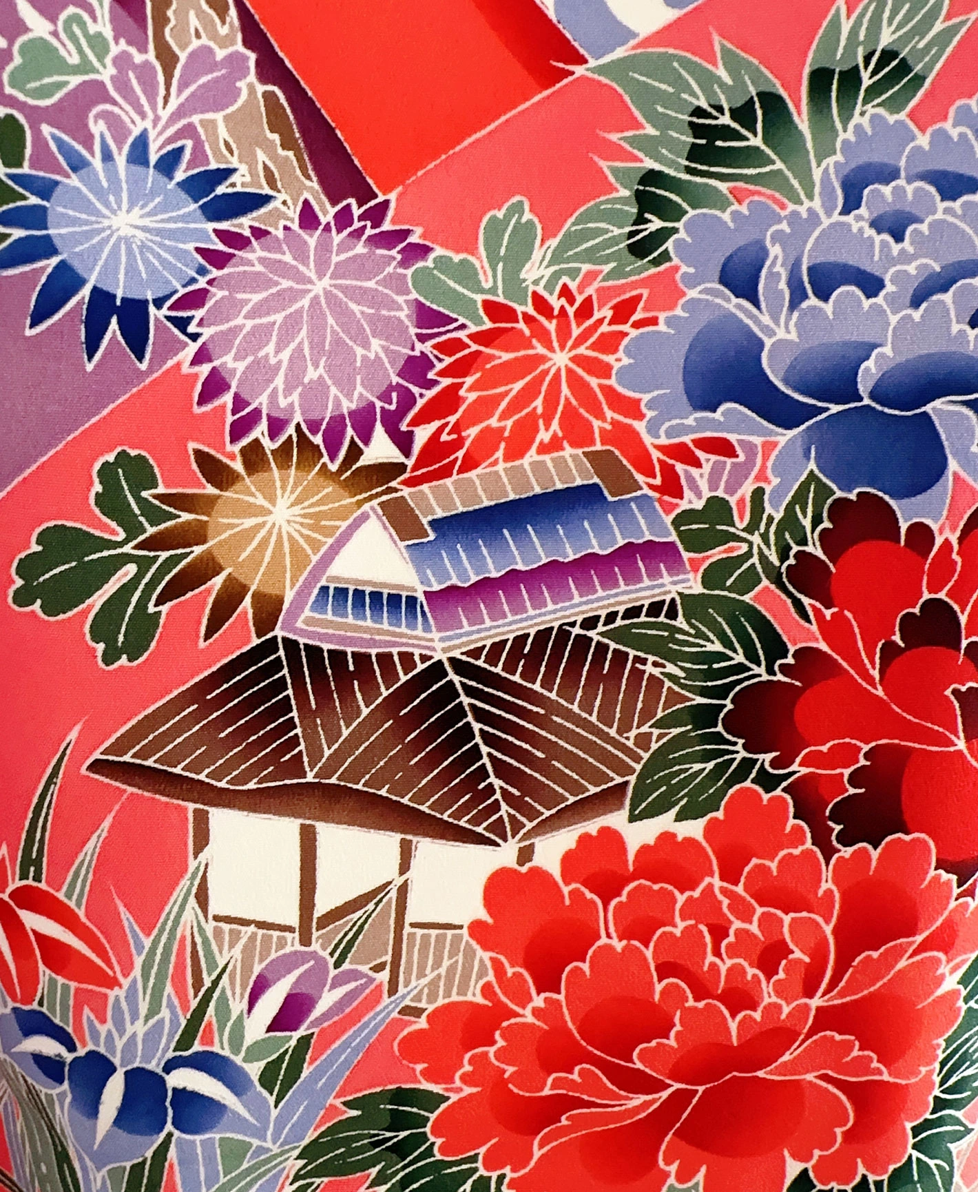 Amethyst Bird Sakura Furisode - Image 10